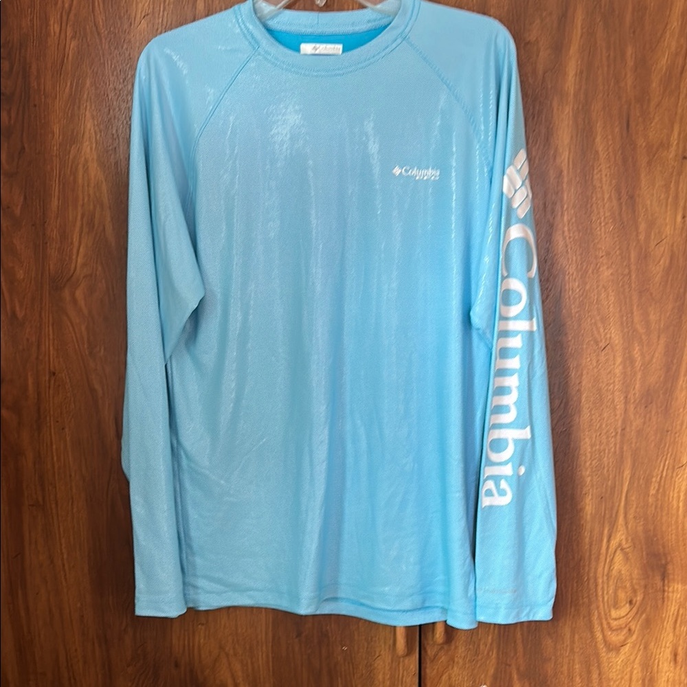 Columbia Light Blue Performance Shirt